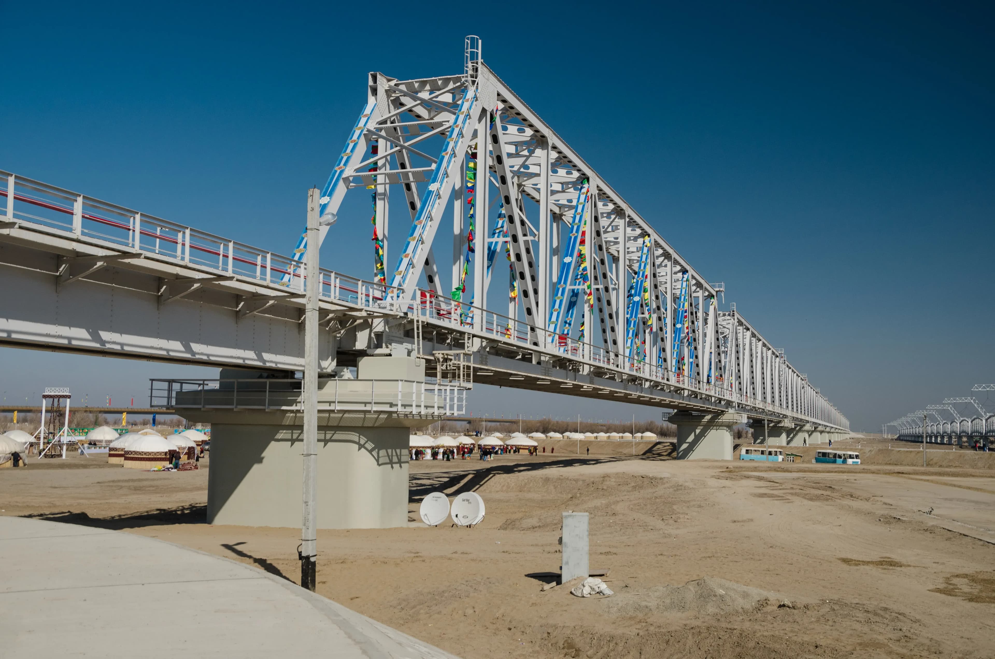 Turkmenabat-Farap Highway Bridge