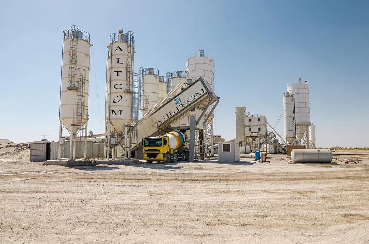 ALTCOM construction materials production plant