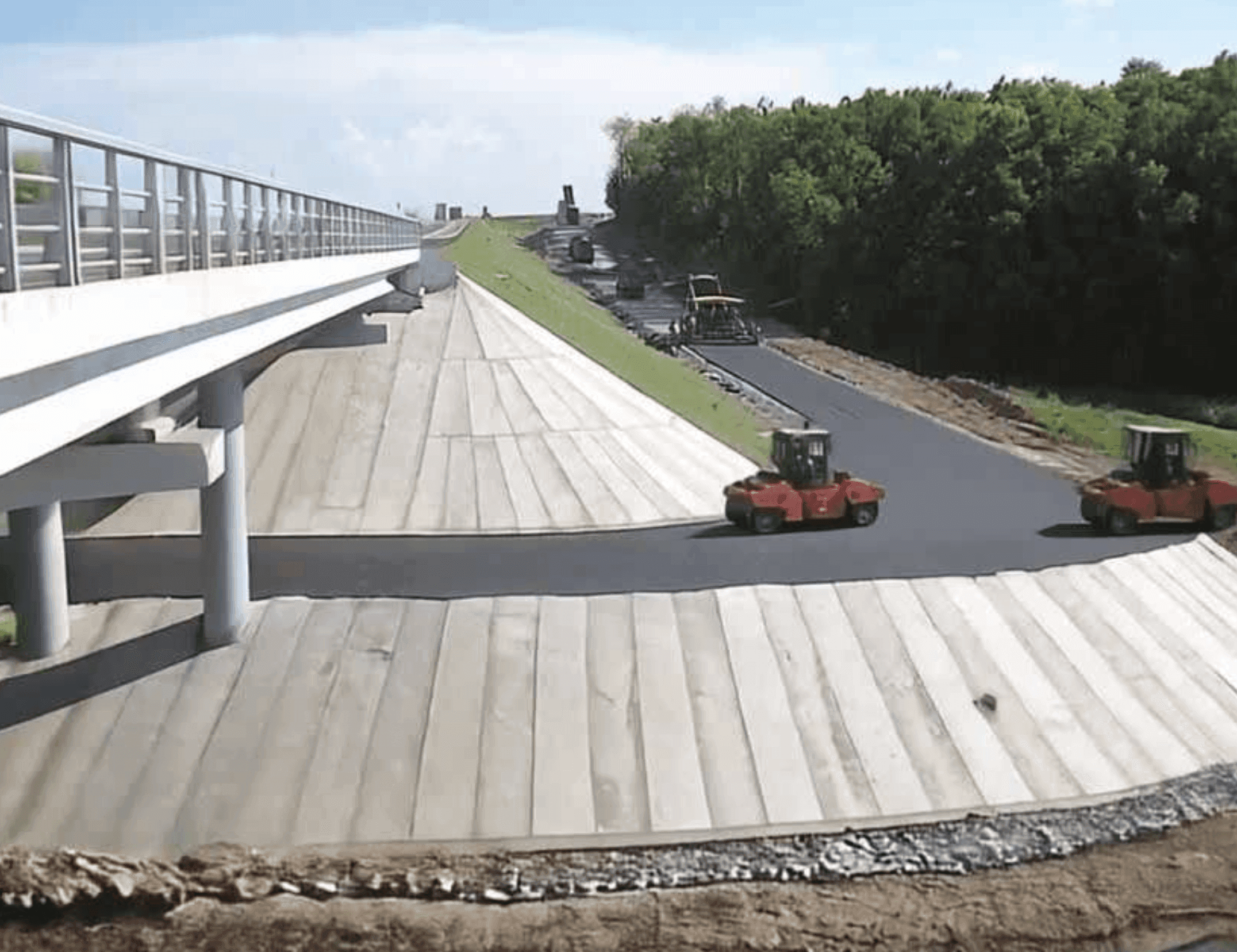 Road construction